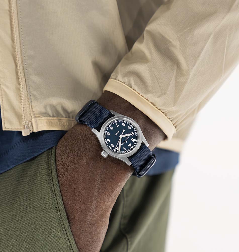 HAMILTON KHAKI FIELD QUARTZ 33 MM H69301940 - Imagen 2