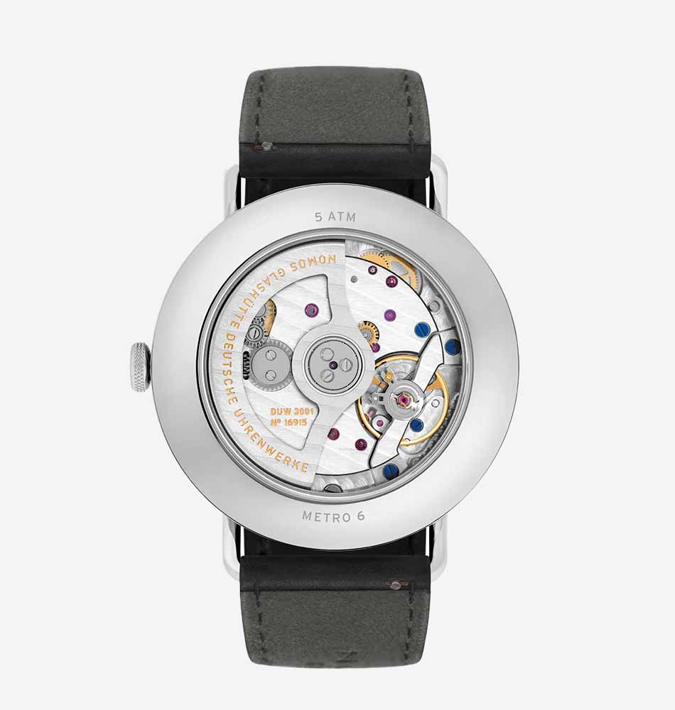 NOMOS METRO NEOMATIK 39 SILVERCUT Ref. 1114 - Imagen 3