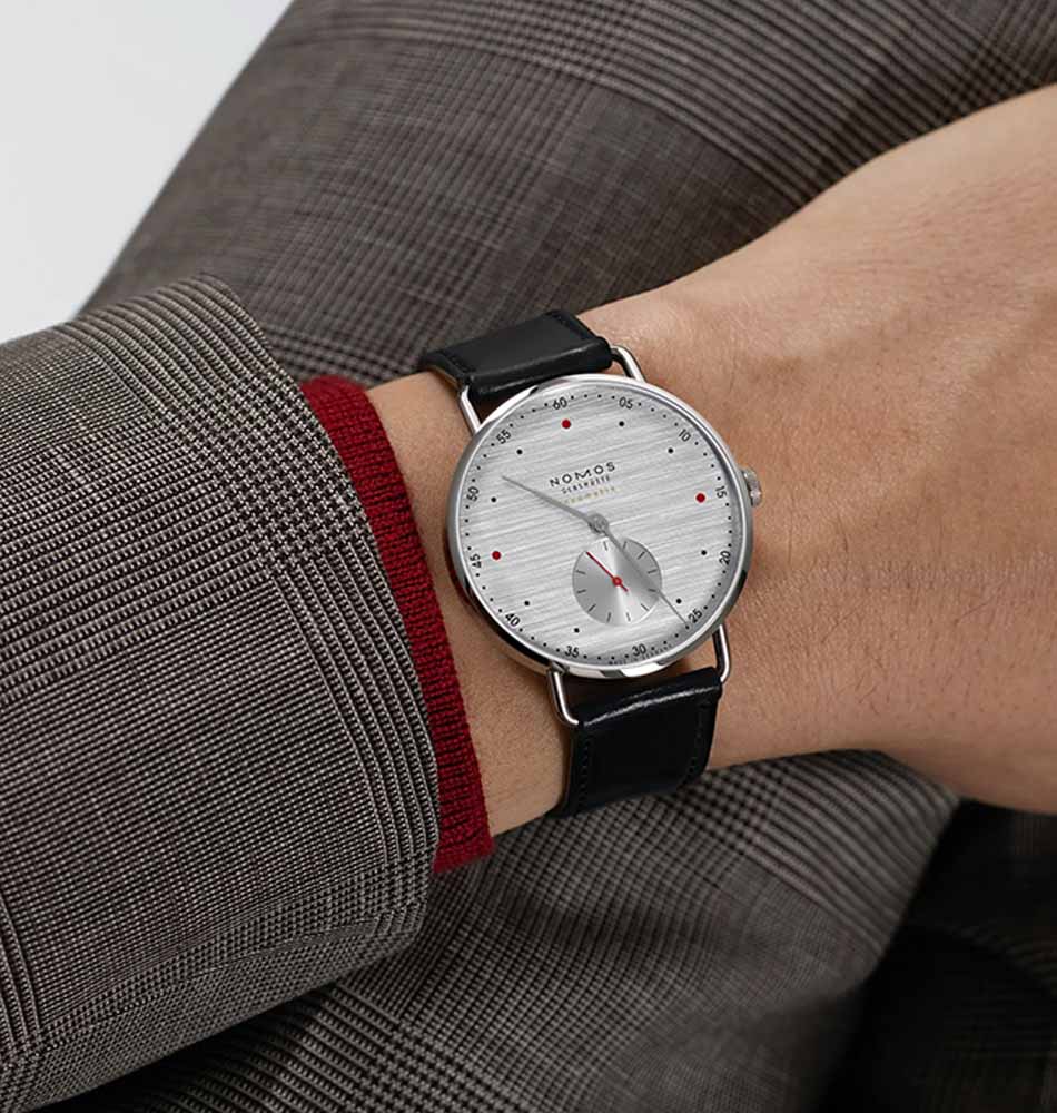 NOMOS METRO NEOMATIK 39 SILVERCUT Ref. 1114 - Imagen 2