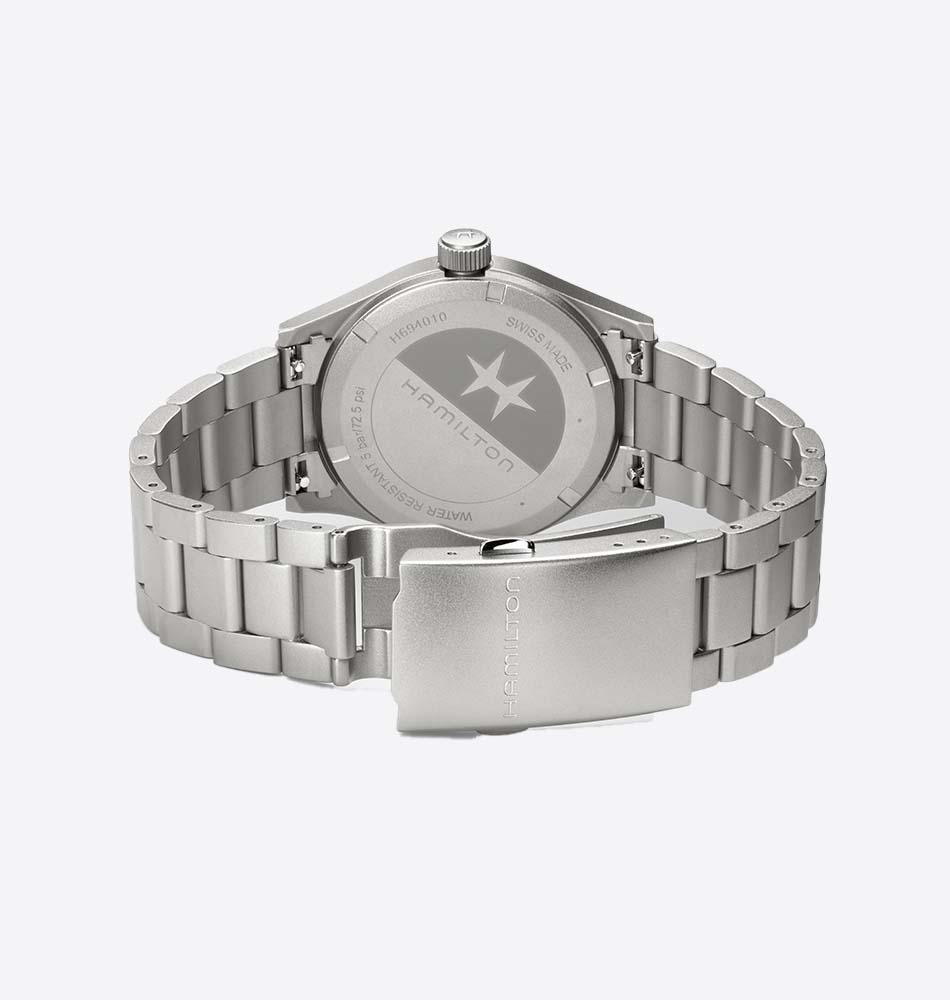 HAMILTON KHAKI FIELD QUARTZ 38MM H69401130 Esfera Negra - Imagen 2