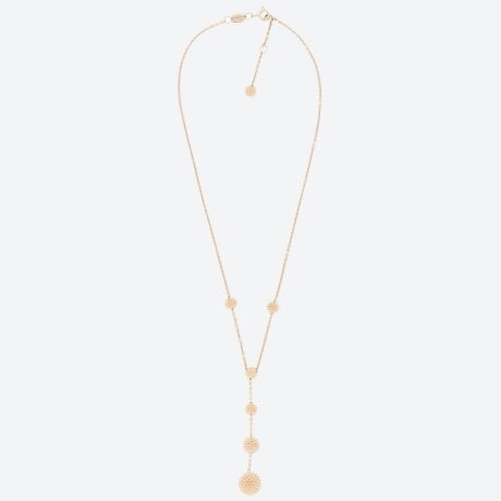 Collar Pesavento en plata con baño de oro amarillo