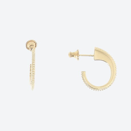 Pendientes Pesavento en plata con baño de oro amarillo