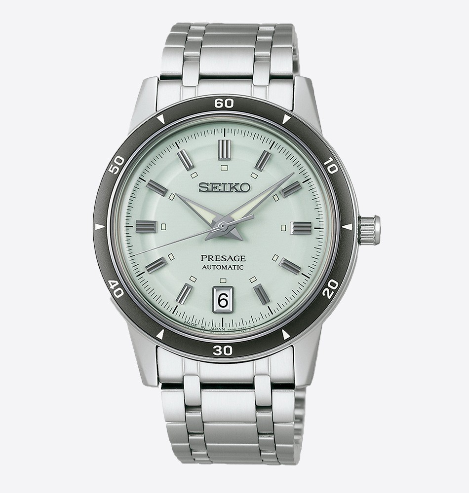 SEIKO PRESAGE SRPL71J1 Style 60's Esfera Verde Clara