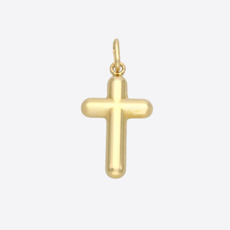 Cruz de oro amarillo