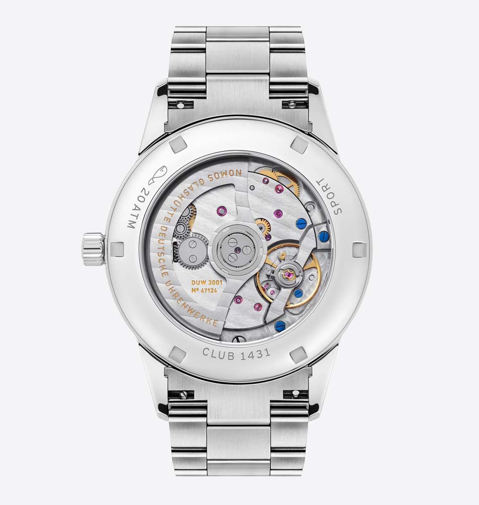 NOMOS CLUB SPORT NEOMATIK SMOKE 39MM Ref. 764 - Imagen 2