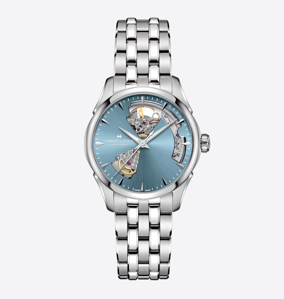 HAMILTON JAZZMASTER OPEN HEART AUTO 36MM H32215140