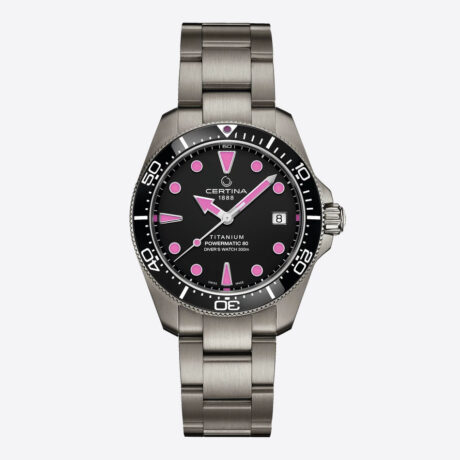 CERTINA DS ACTION DIVER 38MM TITANIUM
