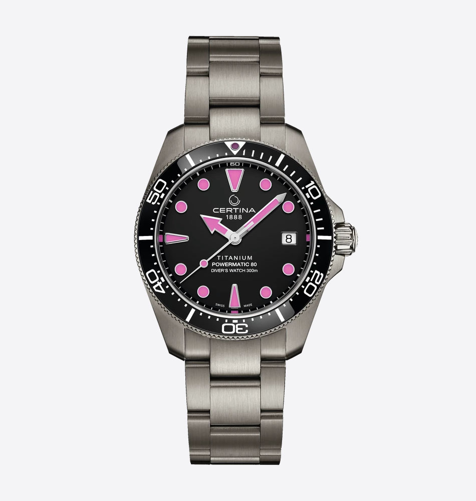 CERTINA DS ACTION DIVER 38MM TITANIUM