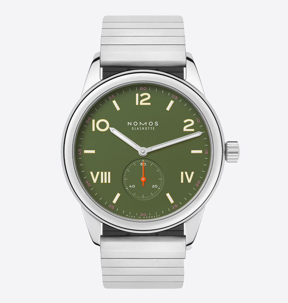 NOMOS CLUB CAMPUS ALL OLIVE 38,50MM Ref. 739.GB